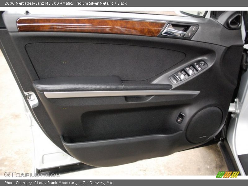 Iridium Silver Metallic / Black 2006 Mercedes-Benz ML 500 4Matic