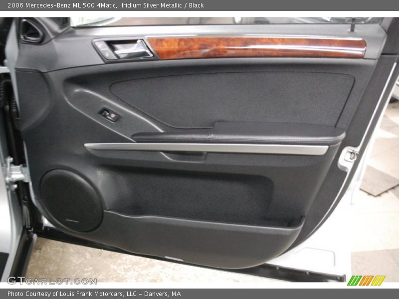 Iridium Silver Metallic / Black 2006 Mercedes-Benz ML 500 4Matic