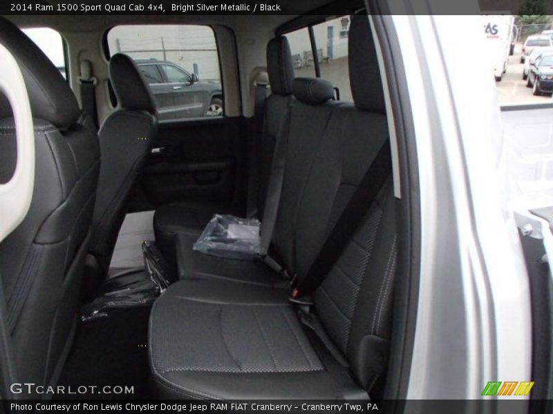 Rear Seat of 2014 1500 Sport Quad Cab 4x4
