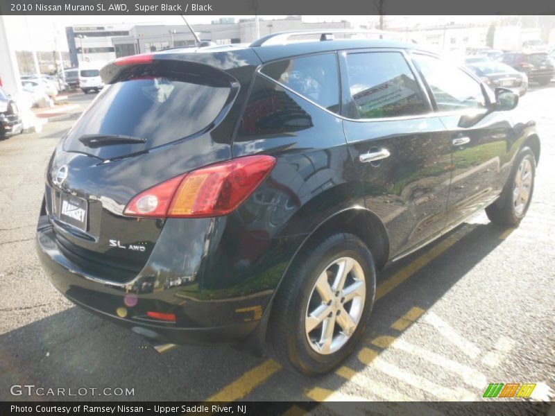 Super Black / Black 2010 Nissan Murano SL AWD