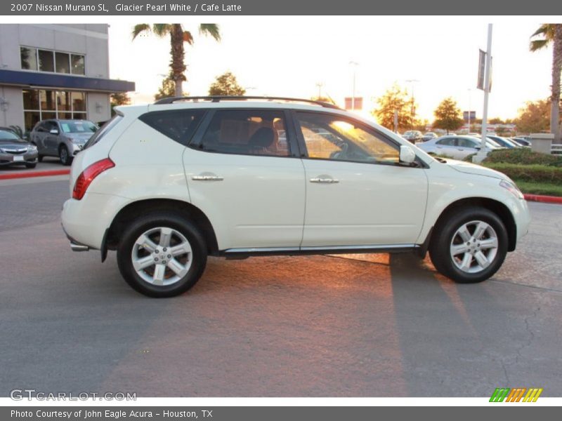 Glacier Pearl White / Cafe Latte 2007 Nissan Murano SL