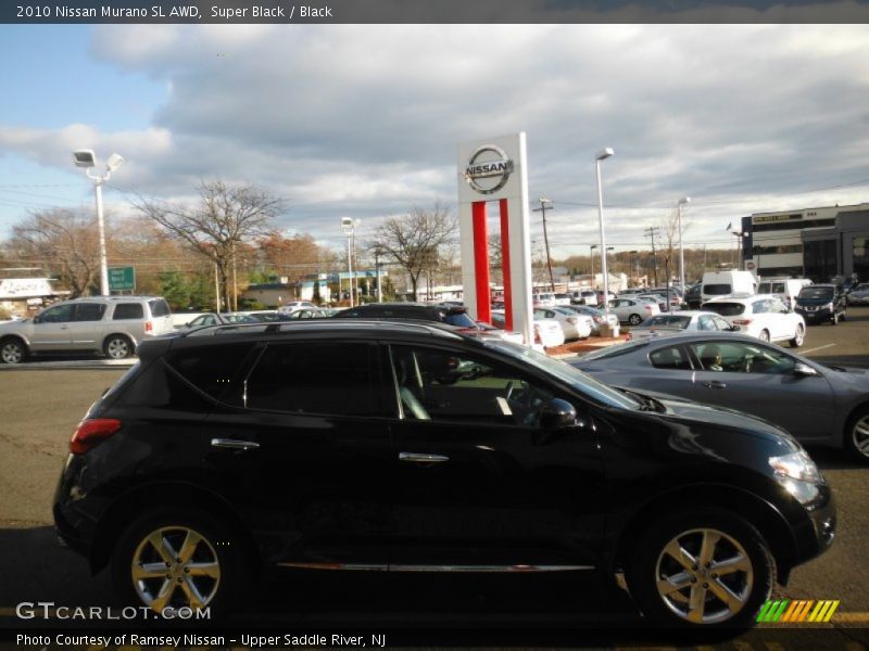 Super Black / Black 2010 Nissan Murano SL AWD