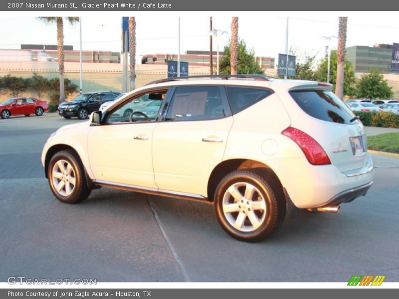 Glacier Pearl White / Cafe Latte 2007 Nissan Murano SL