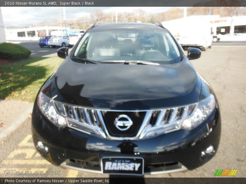 Super Black / Black 2010 Nissan Murano SL AWD
