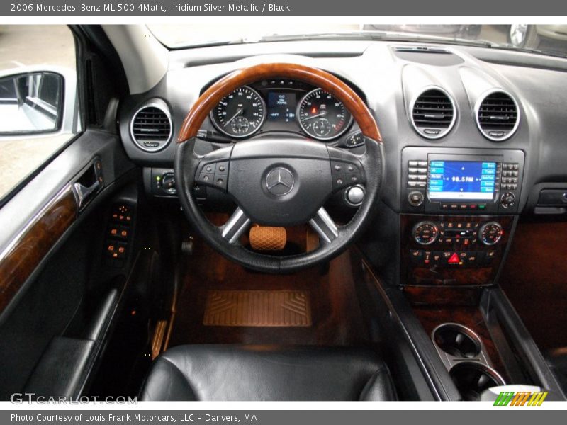 Iridium Silver Metallic / Black 2006 Mercedes-Benz ML 500 4Matic