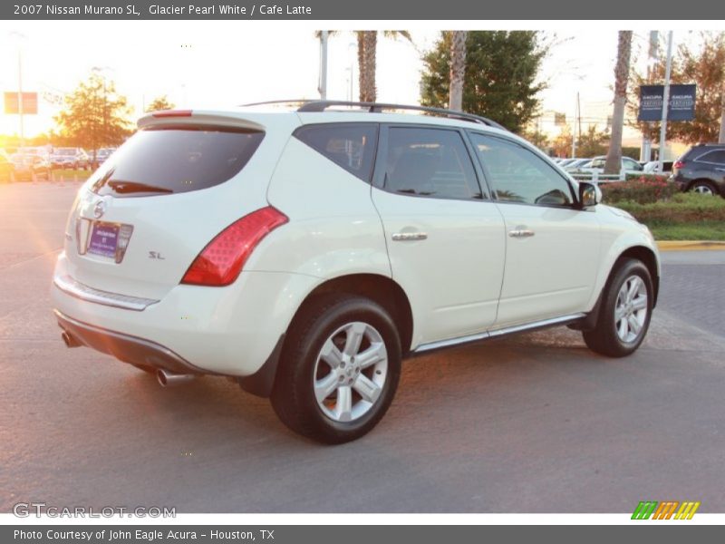 Glacier Pearl White / Cafe Latte 2007 Nissan Murano SL