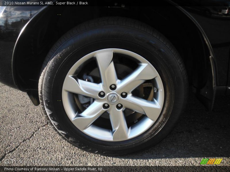 Super Black / Black 2010 Nissan Murano SL AWD
