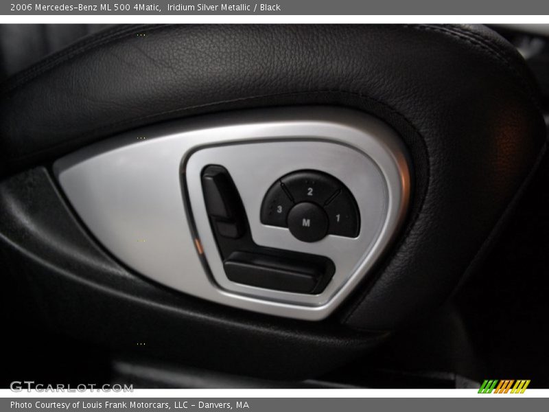 Iridium Silver Metallic / Black 2006 Mercedes-Benz ML 500 4Matic