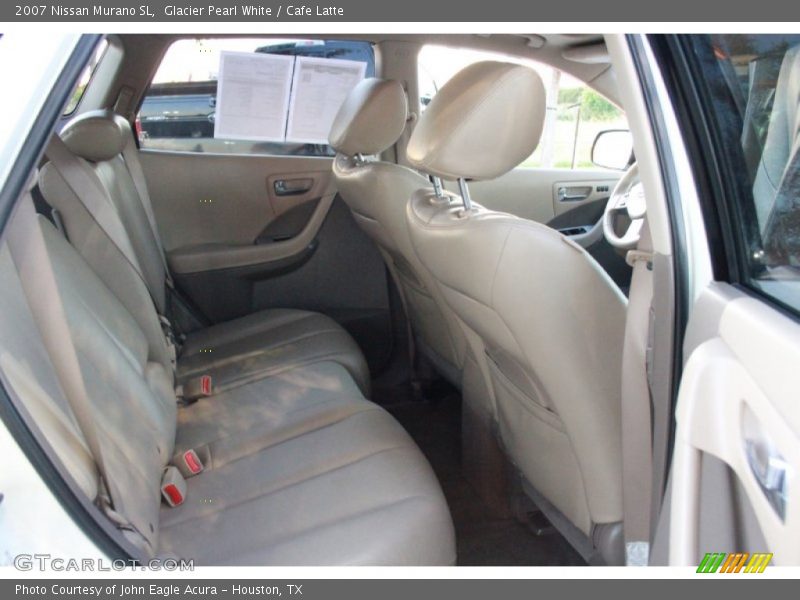 Glacier Pearl White / Cafe Latte 2007 Nissan Murano SL