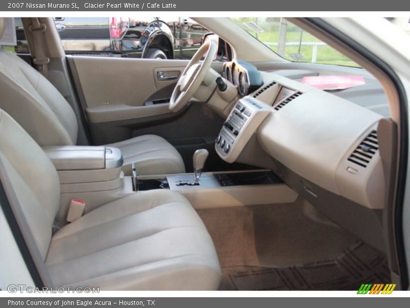 Glacier Pearl White / Cafe Latte 2007 Nissan Murano SL