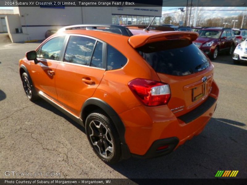 Tangerine Orange Pearl / Black 2014 Subaru XV Crosstrek 2.0i Limited