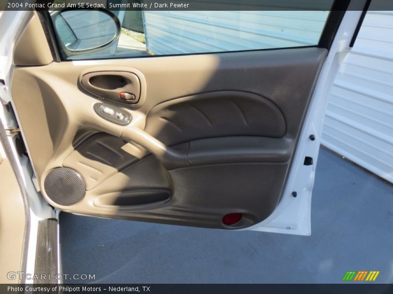 Summit White / Dark Pewter 2004 Pontiac Grand Am SE Sedan