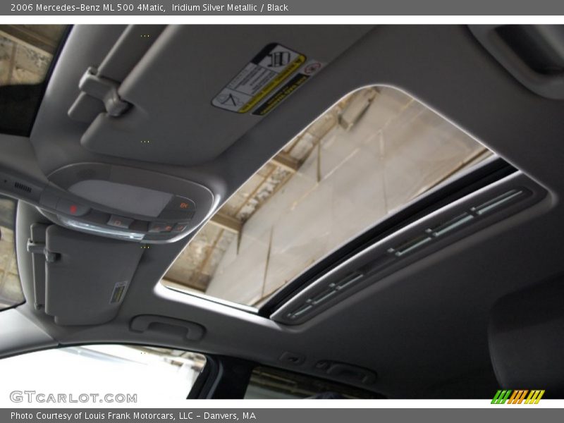 Iridium Silver Metallic / Black 2006 Mercedes-Benz ML 500 4Matic