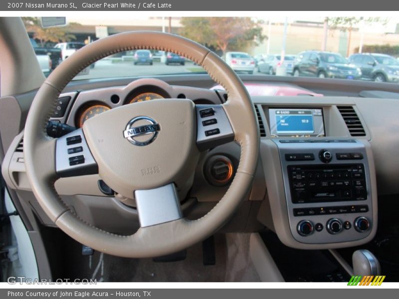 Glacier Pearl White / Cafe Latte 2007 Nissan Murano SL