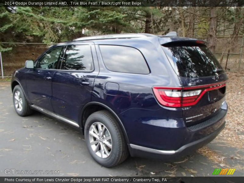  2014 Durango Limited AWD True Blue Pearl