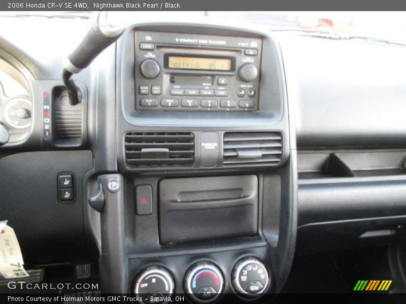Nighthawk Black Pearl / Black 2006 Honda CR-V SE 4WD