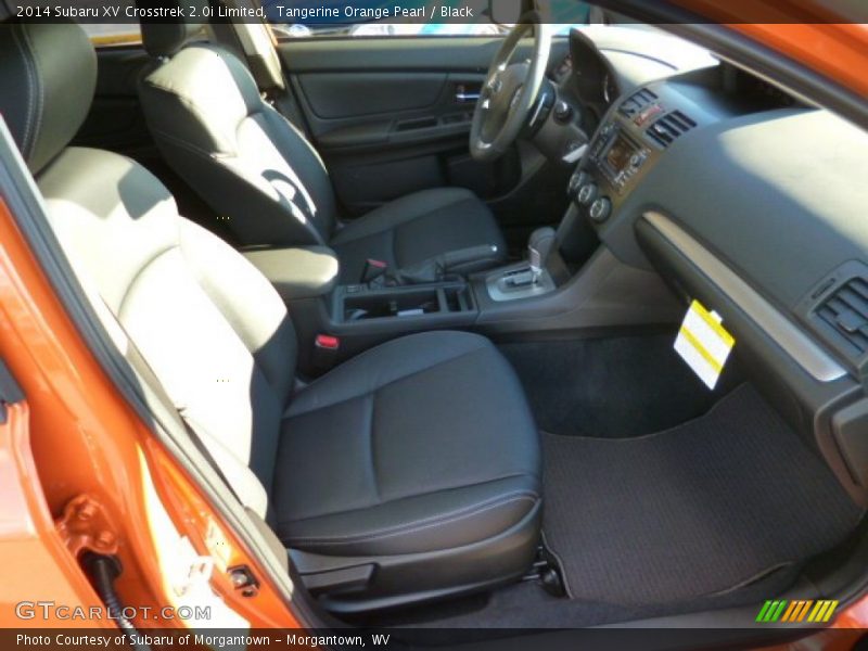 Tangerine Orange Pearl / Black 2014 Subaru XV Crosstrek 2.0i Limited