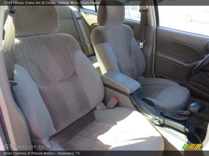 Summit White / Dark Pewter 2004 Pontiac Grand Am SE Sedan