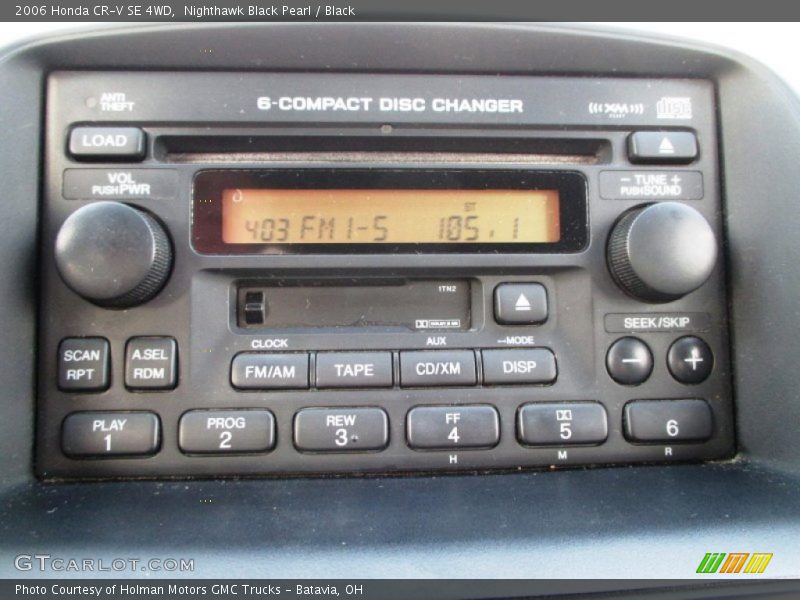 Nighthawk Black Pearl / Black 2006 Honda CR-V SE 4WD