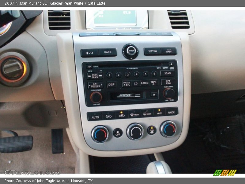 Glacier Pearl White / Cafe Latte 2007 Nissan Murano SL