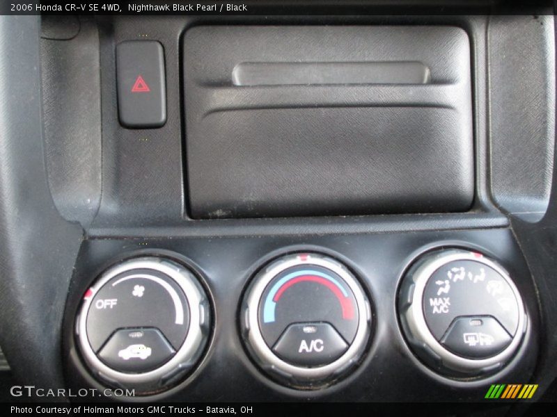Nighthawk Black Pearl / Black 2006 Honda CR-V SE 4WD