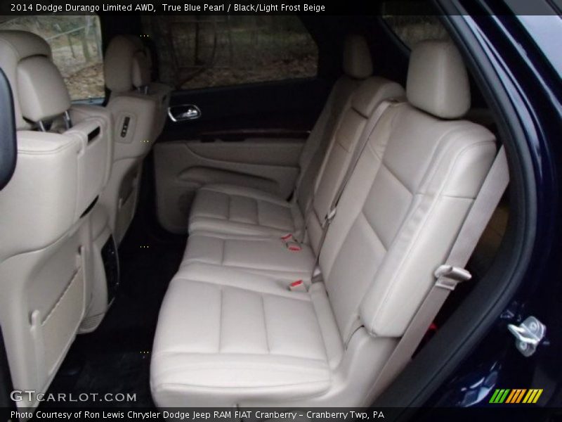 Rear Seat of 2014 Durango Limited AWD