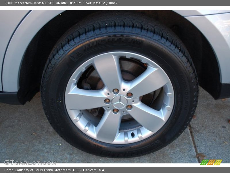Iridium Silver Metallic / Black 2006 Mercedes-Benz ML 500 4Matic