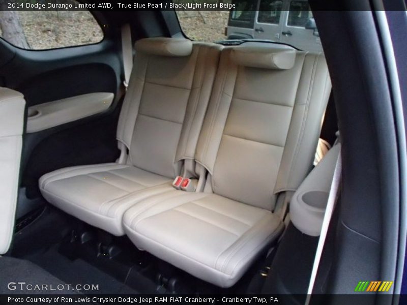 Rear Seat of 2014 Durango Limited AWD