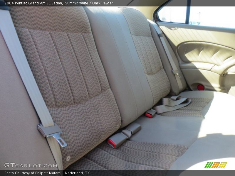 Summit White / Dark Pewter 2004 Pontiac Grand Am SE Sedan