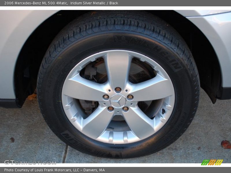 Iridium Silver Metallic / Black 2006 Mercedes-Benz ML 500 4Matic