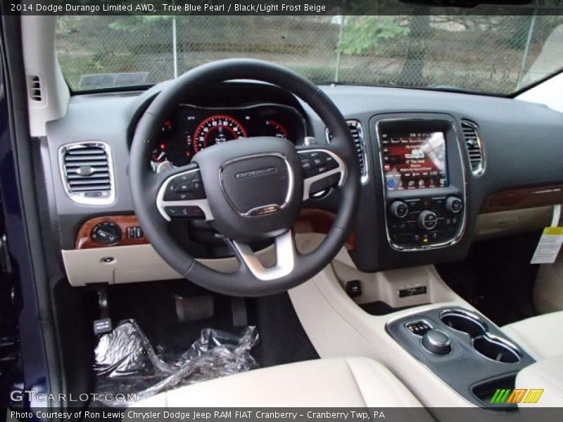 Black/Light Frost Beige Interior - 2014 Durango Limited AWD 
