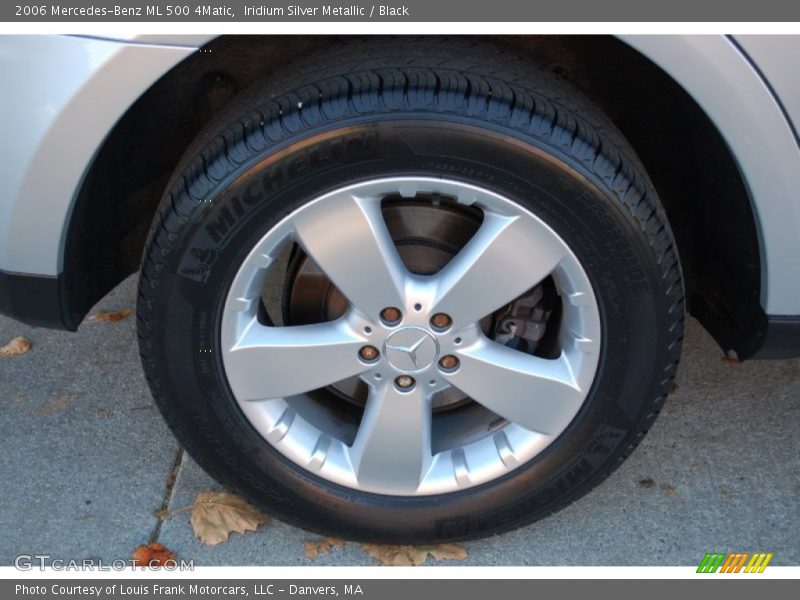 Iridium Silver Metallic / Black 2006 Mercedes-Benz ML 500 4Matic