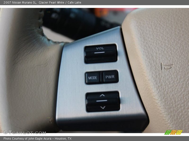 Glacier Pearl White / Cafe Latte 2007 Nissan Murano SL