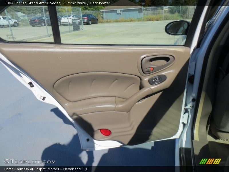 Summit White / Dark Pewter 2004 Pontiac Grand Am SE Sedan