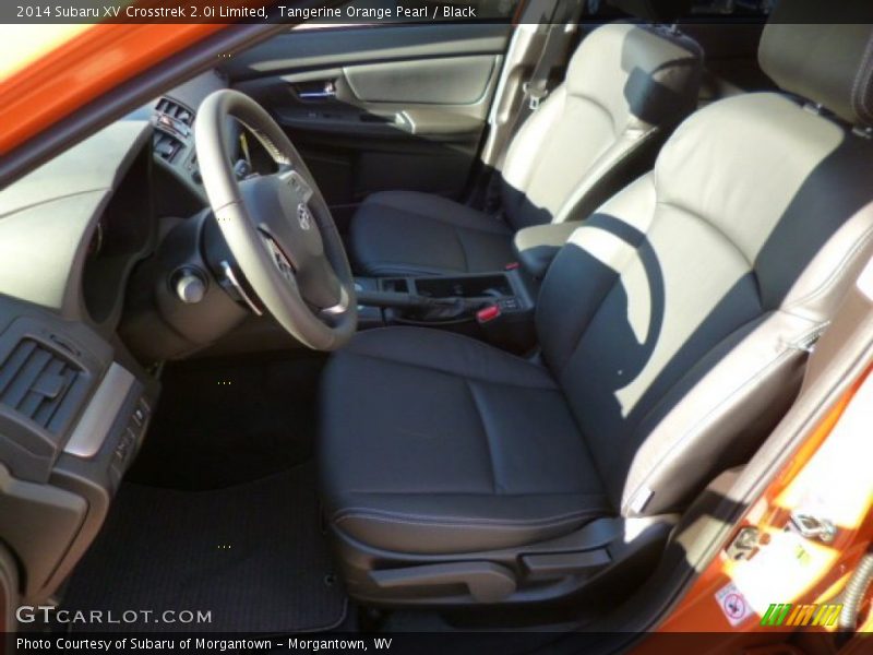 Tangerine Orange Pearl / Black 2014 Subaru XV Crosstrek 2.0i Limited