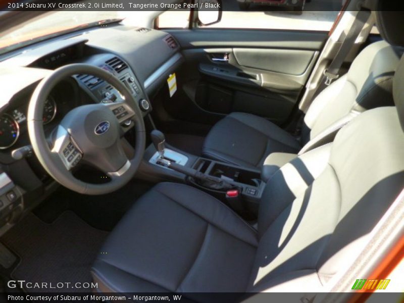Black Interior - 2014 XV Crosstrek 2.0i Limited 