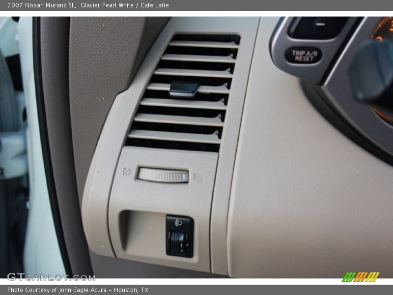 Glacier Pearl White / Cafe Latte 2007 Nissan Murano SL