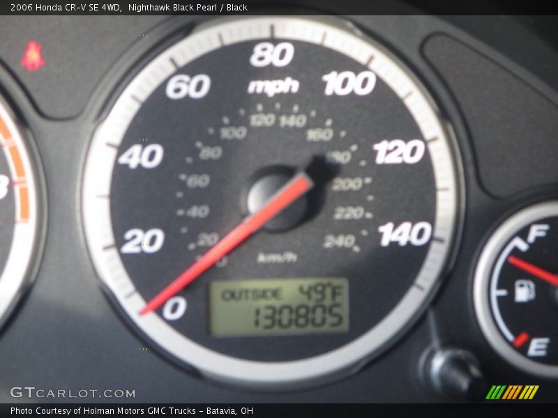 Nighthawk Black Pearl / Black 2006 Honda CR-V SE 4WD