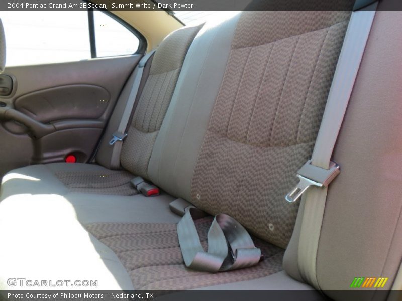 Summit White / Dark Pewter 2004 Pontiac Grand Am SE Sedan