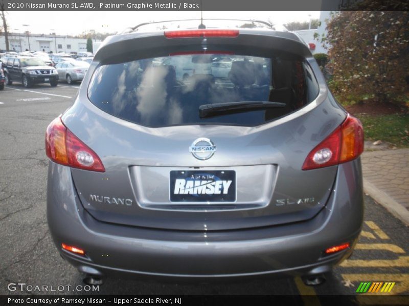 Platinum Graphite Metallic / Black 2010 Nissan Murano SL AWD