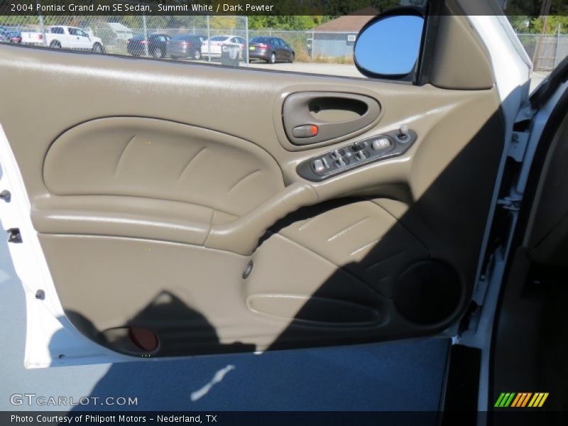 Summit White / Dark Pewter 2004 Pontiac Grand Am SE Sedan