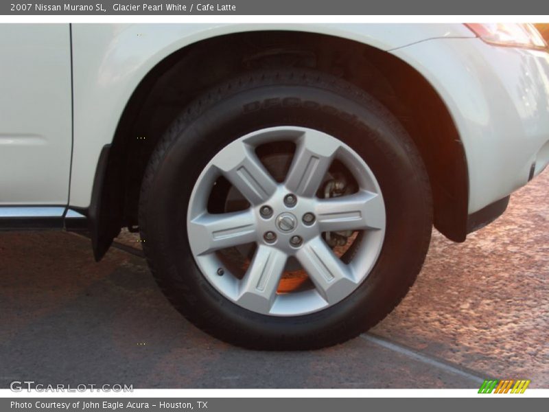 Glacier Pearl White / Cafe Latte 2007 Nissan Murano SL