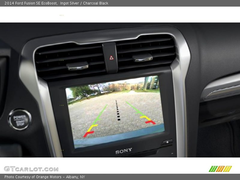 Ingot Silver / Charcoal Black 2014 Ford Fusion SE EcoBoost