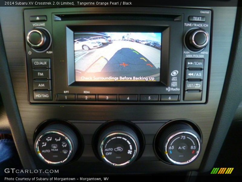 Tangerine Orange Pearl / Black 2014 Subaru XV Crosstrek 2.0i Limited