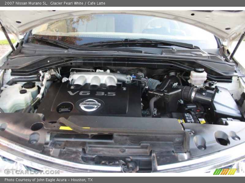 Glacier Pearl White / Cafe Latte 2007 Nissan Murano SL