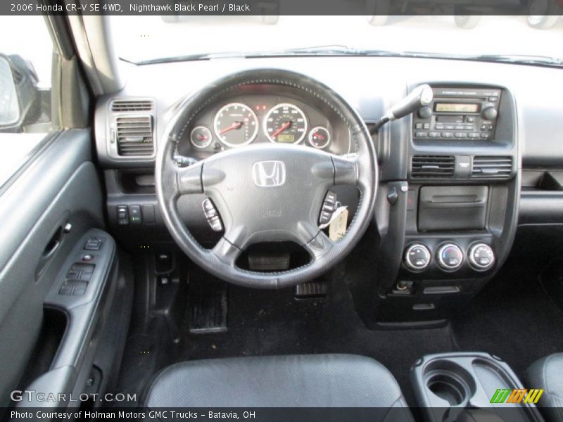 Nighthawk Black Pearl / Black 2006 Honda CR-V SE 4WD