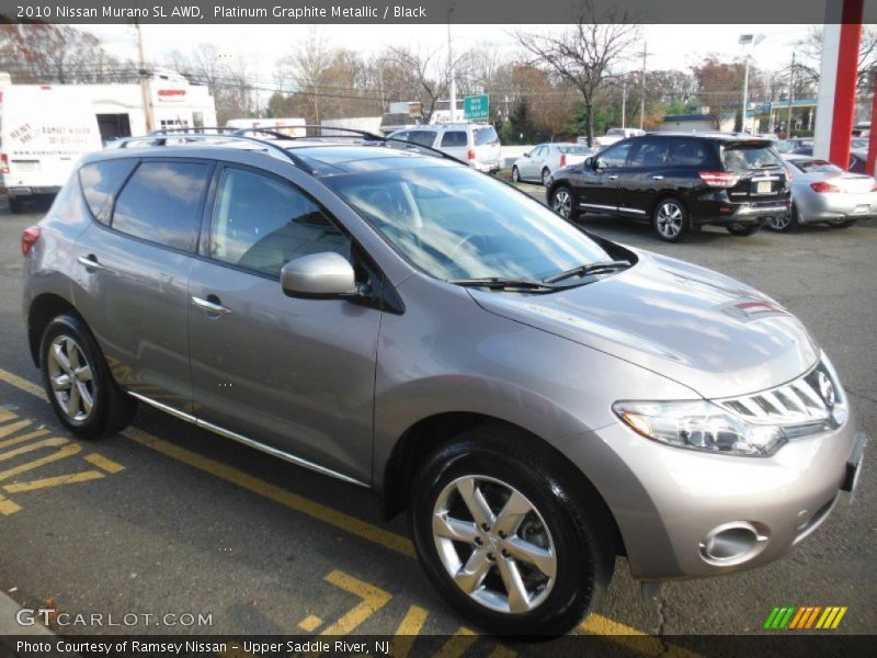 Platinum Graphite Metallic / Black 2010 Nissan Murano SL AWD