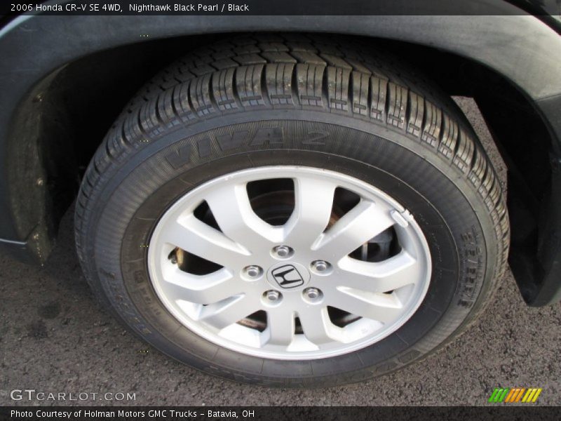 Nighthawk Black Pearl / Black 2006 Honda CR-V SE 4WD