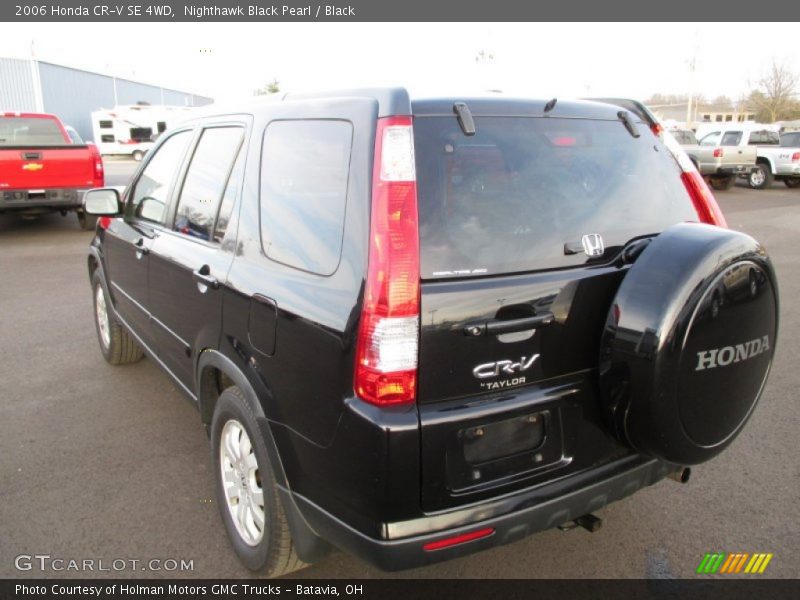 Nighthawk Black Pearl / Black 2006 Honda CR-V SE 4WD