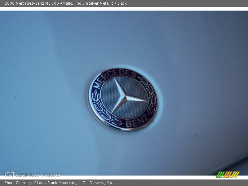 Iridium Silver Metallic / Black 2006 Mercedes-Benz ML 500 4Matic